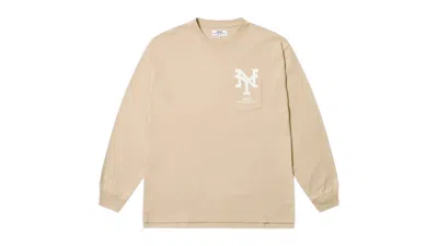 Pre-owned Palace Engineered Garments Longsleeve In Stone In Gray