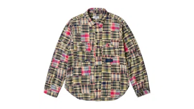 Pre-owned Palace Engineered Garments Patch Work Madras Shirt In Multi