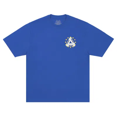 Pre-owned Palace Eu Tri T-shirt 'blue Berry' | Men's Size Xl