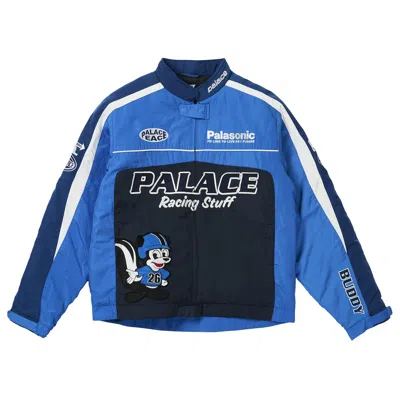 Pre-owned Palace Even Faster Jacket 'blue' | Men's Size L