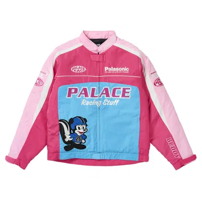 Pre-owned Palace Even Faster Jacket 'pink' | Men's Size L