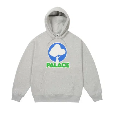 Pre-owned Palace Evergreen Hood 'grey Marl' | Men's Size L In Gray
