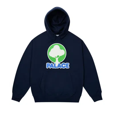 Pre-owned Palace Evergreen Hood 'navy' | Blue | Men's Size L