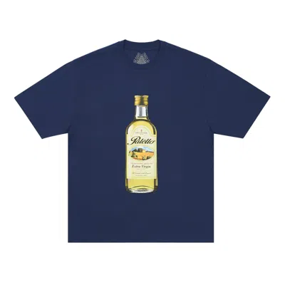 Pre-owned Palace Extra Virgin T-shirt 'navy' | Blue | Men's Size Xxl