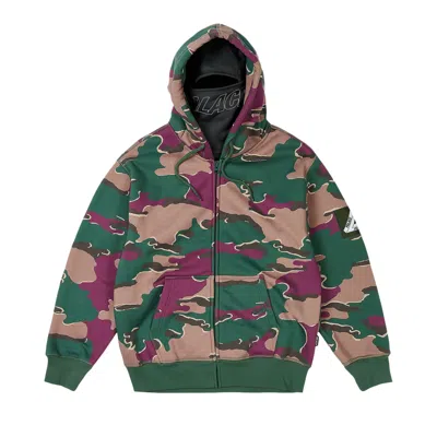 Pre-owned Palace Facemask Thermal Hood 'camo' | Multi-color | Men's Size Xl