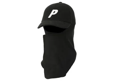 Pre-owned Palace Facewarmer Fleece P 5panel In Black