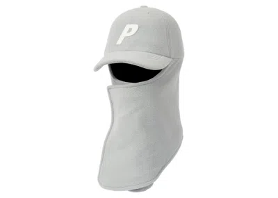 Pre-owned Palace Facewarmer Fleece P 5panel In Grey