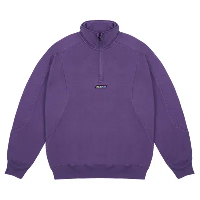 Pre-owned Palace Ferghaus 1/4 Zip 'purp' | Purple | Men's Size Xl
