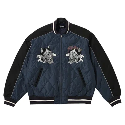 Pre-owned Palace Festival Bomber Jacket 'black'
