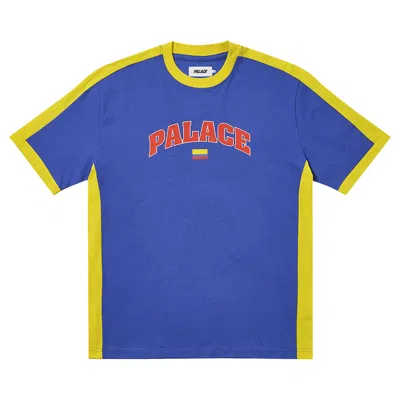 Pre-owned Palace Flag T-shirt 'blue' | Men's Size M