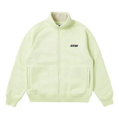 Palace Fleece Bonded Full Zip 'mojito' In Green