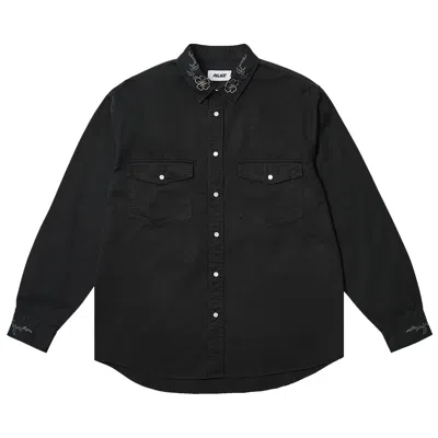 Pre-owned Palace Flexus Shirt 'black'