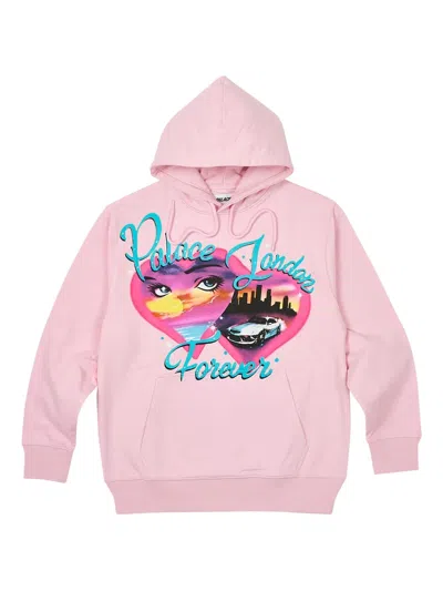 Palace Forever Hoodie In Pink