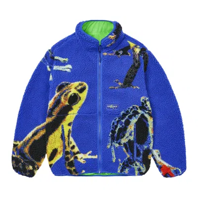 Pre-owned Palace Frogger Reversible Fleece 'blue' | Men's Size S