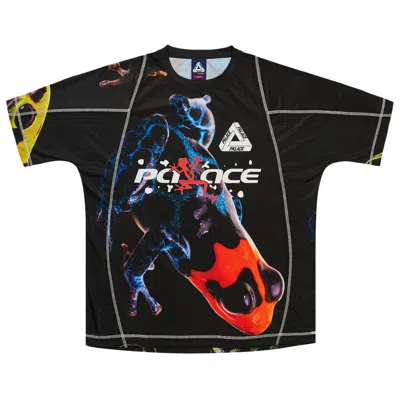 Pre-owned Palace Frogger Tech Jersey 'black Frog' | Men's Size L