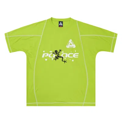 Pre-owned Palace Frogger Tech Jersey 'neon Green' | Men's Size L