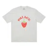 Palace Fruity T-shirt 'grey Marl' In Gray
