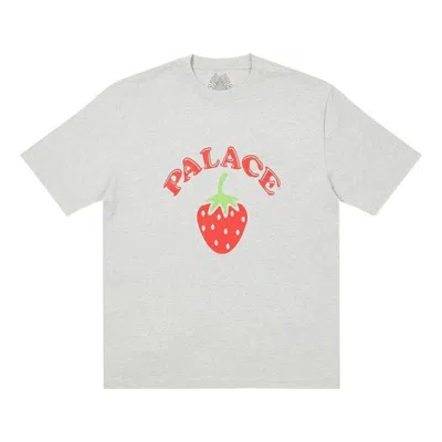 Palace Fruity T-shirt 'grey Marl' In Gray