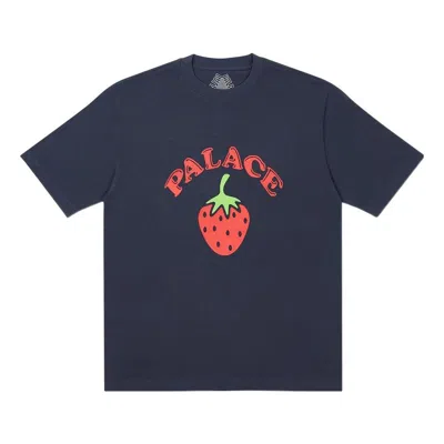 Palace Fruity T-shirt 'navy' In Blue