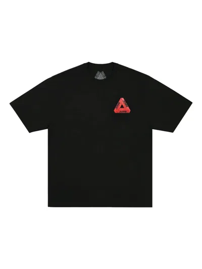 Palace Fukuoka Tri-ferg T-shirt In Black