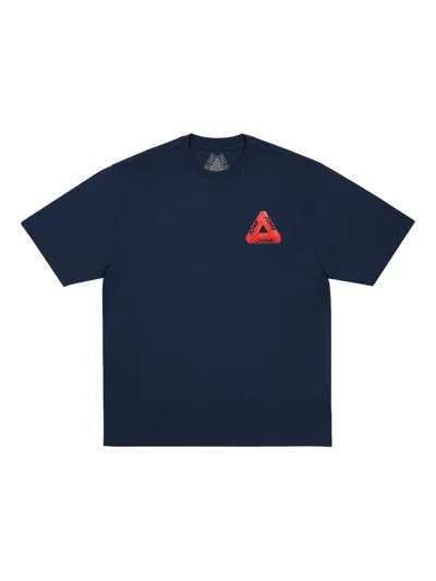 Palace Fukuoka Tri-ferg T-shirt In Blue