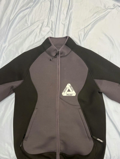 Pre-owned Palace Fw 22  Performance Jacket In Black/grey