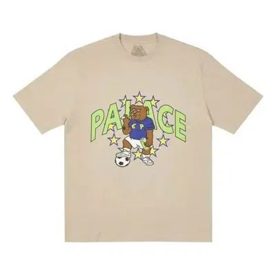 Palace Fw21 Euro T-shirt 'beige' In Neutral