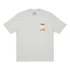 Palace Fw21 Garrfield Pocket T-shirt 'white' In Gray