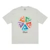 Palace Fw21 Ich Bun Logo T-shirt 'white' In Gray