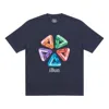 Palace Fw21 Ich Bun T-shirt Ibun Logo T-shirt 'navy' In Blue