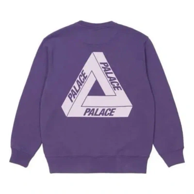 Palace Fw21 Slub Crew 'purple'