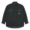 Palace Fw21 Ultimo Polar Grid Overshirt 'black'