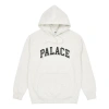 Palace Fw21 Ultimo Puff Drop Shadow Hoodie 'grey' In Gray