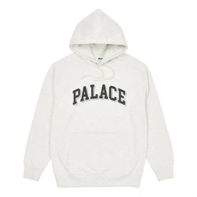 Palace Fw21 Ultimo Puff Drop Shadow Hoodie 'grey' In Gray