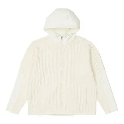 Palace Fw22 Marine Zip Hood Knit Jacket 'white'