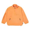Palace Fw22 Polartec Lazerouter 1/2 Zip Jacket 'orange'