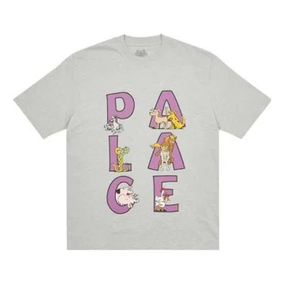 Palace Fw22 Session T-shirt 'grey' In Gold