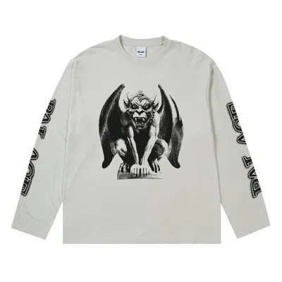 Pre-owned Palace Gargoyle Long-sleeve 'concrete Grey' | Men's Size L In Gray