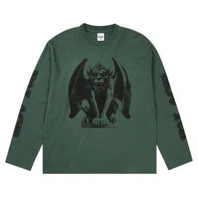 Pre-owned Palace Gargoyle Long-sleeve 'racey Green' | Men's Size L
