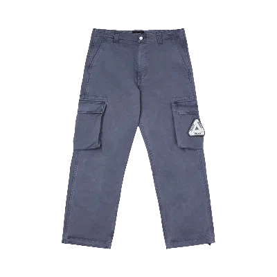 Pre-owned Palace Garment Dyed Cargo Trouser 'grey'