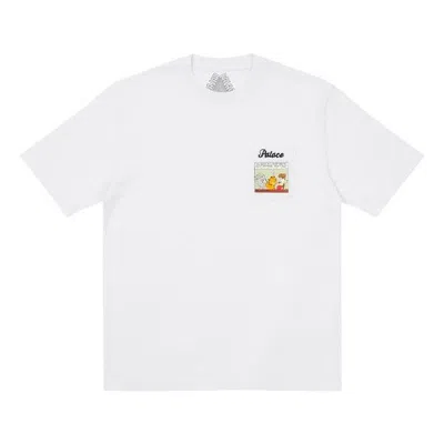 Palace Garrfield Pocket T-shirt 'white'