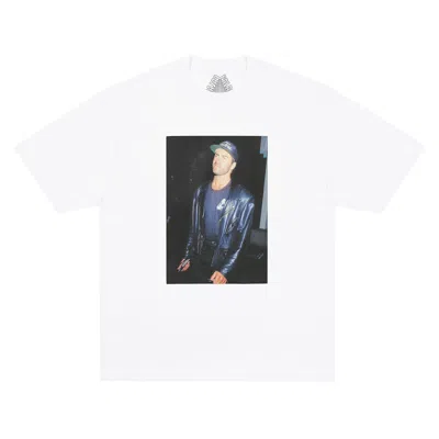 Pre-owned Palace George Michael T-shirt 'white' | Men's Size L