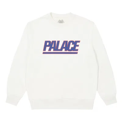 Pre-owned Palace Gigantic Crew 'white' | Men's Size S