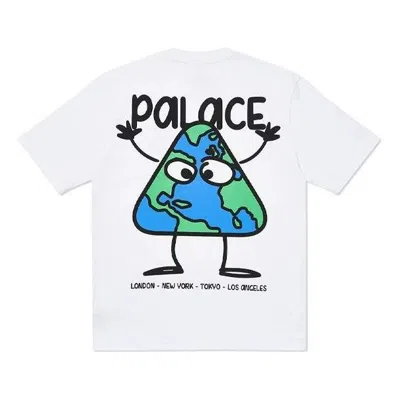 Palace Globlerone T-shirt 'white'