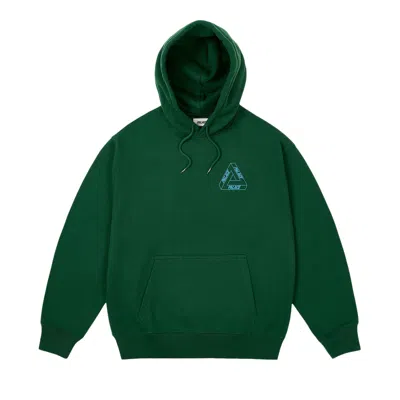 Pre-owned Palace Glow Tri-ferg Hood 'racey Green' | Men's Size Xl