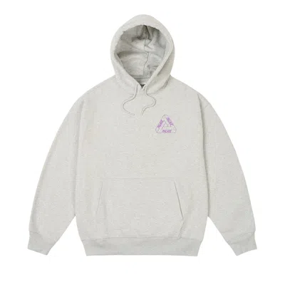 Pre-owned Palace Glow Tri-ferg Hood 'grey Marl' | Men's Size Xxl In Gray