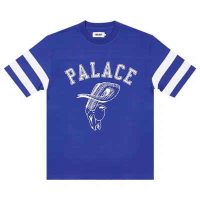 Pre-owned Palace Goat Football Jersey 'blue' | Men's Size M