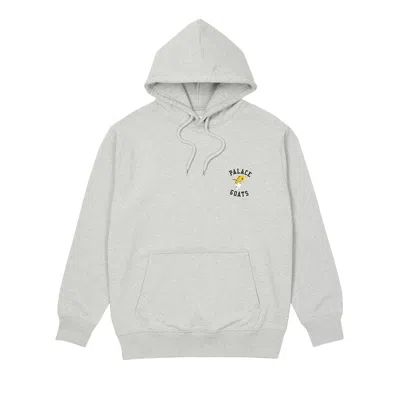Pre-owned Palace Goats Hood 'grey Marl'