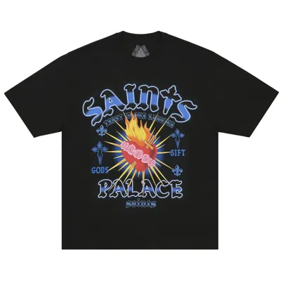 Pre-owned Palace Gods Gift T-shirt 'black' | Men's Size L
