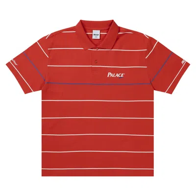 Pre-owned Palace Golf Polo 'washed Red' | Men's Size M